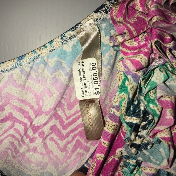 One Shoulder Ruffled Dress - Picture 3 of 4